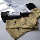 Pack Medias x3 Pares Desportivas Nike (Color: Beige + Negro + Blanco) 100% Algodon
