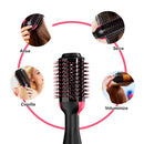 CEPILLO SECADOR Giratorio de aire Caliente, Voluminizador Hair Dry | One Step™️
